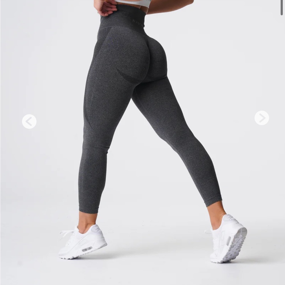 NVGTN Black Speckled Contour Seamless Leggings